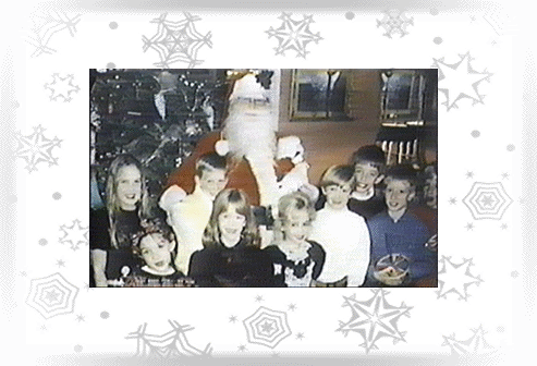 JB and children with McSanta